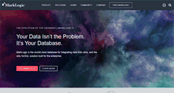 Desktop Screenshot of marklogic.com